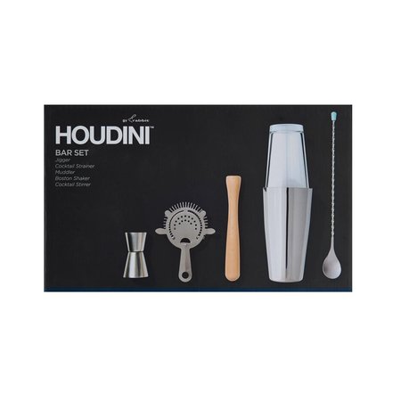 HOUDINI Assorted Stainless Steel Bar Tool Set H7-20405T